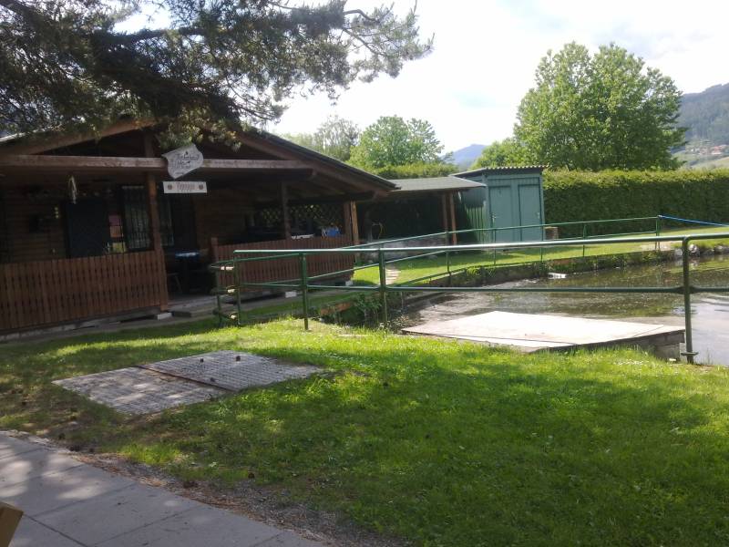 Fischteich bei Chromwerk Fischteich bei Chromwerk